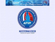Tablet Screenshot of afvp.info